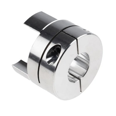 Ruland 57.2 mm OD Elastomer Aluminium Zero Backlash Clamp Coupler, 80 mm Length, Max Speed 8000 rpm MJC57-25-A