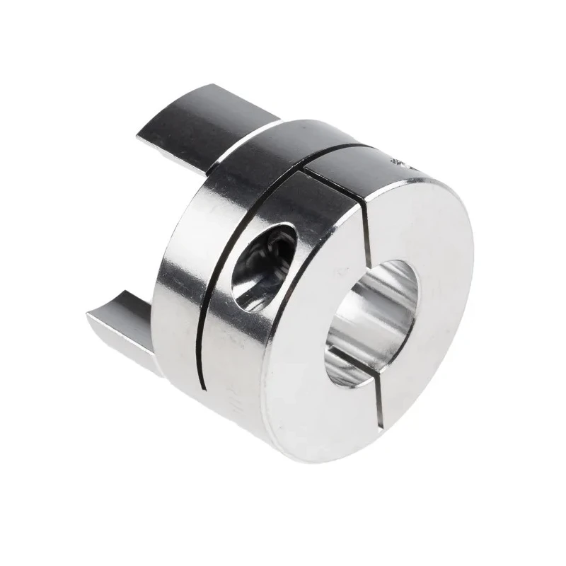 Ruland 57.2 mm OD Elastomer Aluminium Zero Backlash Clamp Coupler, 80 mm Length, Max Speed 8000 rpm MJC57-25-A