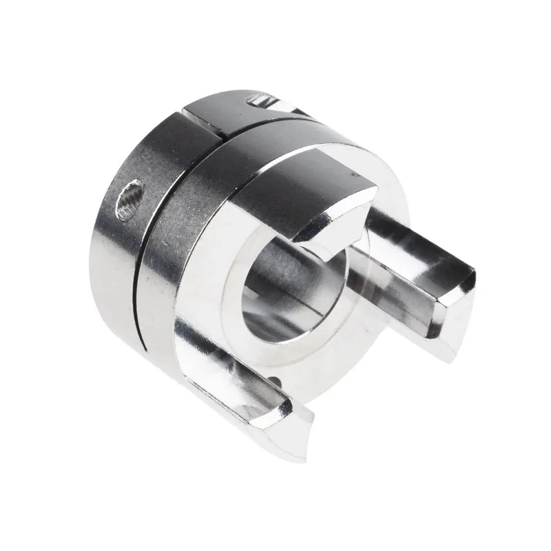 Ruland 57.2 mm OD Elastomer Aluminium Zero Backlash Clamp Coupler, 80 mm Length, Max Speed 8000 rpm MJC57-25-A