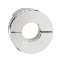 Ruland 57.2 mm OD Elastomer Aluminium Zero Backlash Clamp Coupler, 80 mm Length, Max Speed 8000 rpm MJC57-25-A