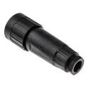 Amphenol Industrial Circular Connector Cable Mount Socket 8 Contacts 12A 400V IP65 Polymer Housing C016-10E008-0021