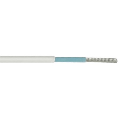 TE Connectivity SPEC 55 Series White Harsh Environment Wire 19 x 29 AWG Ethylene Tetrafluoroethylene 100 m 55A0811-16-9