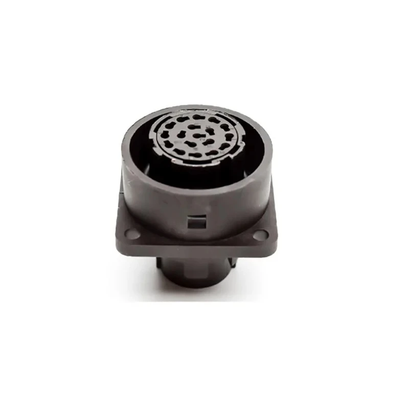 Amphenol Industrial Circular Connector, Panel Mount, 17 Contacts, Socket, Female, IP65, Thermoplastic C016-10G017-0001