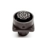 Amphenol Industrial Circular Connector, Panel Mount, 17 Contacts, Socket, Female, IP65, Thermoplastic C016-10G017-0001