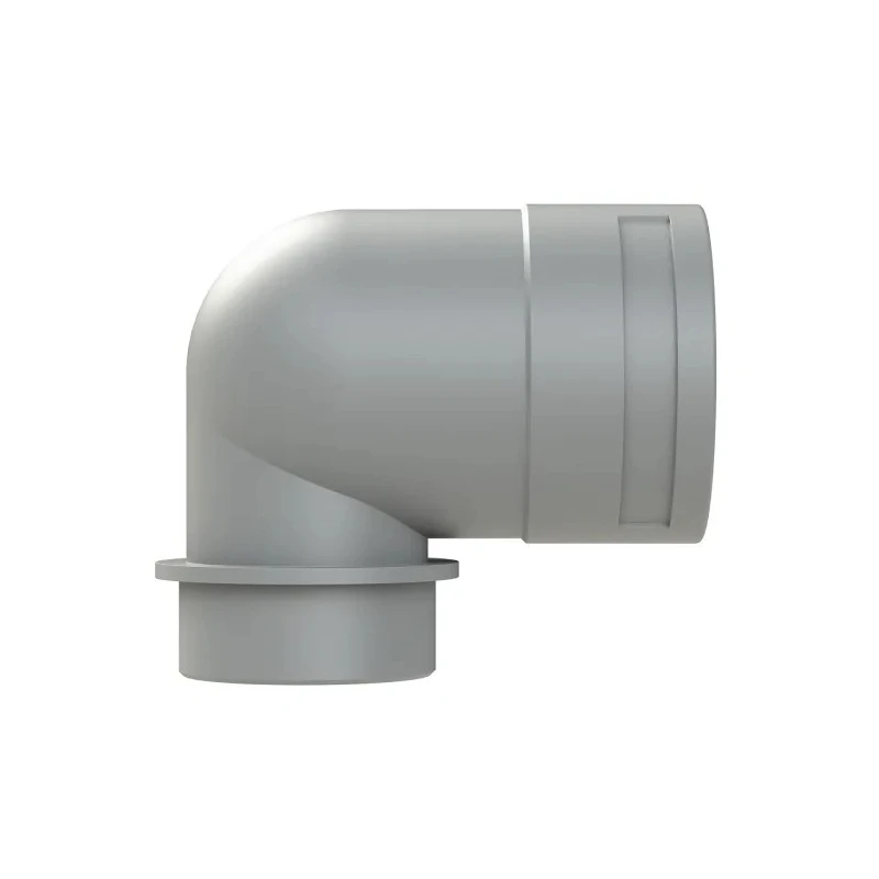 PMA Cable Conduit Fitting 48 mm Nominal Size M50 Thread, Polyamide 6, Grey, IP66 Rated SVWD-M508GT