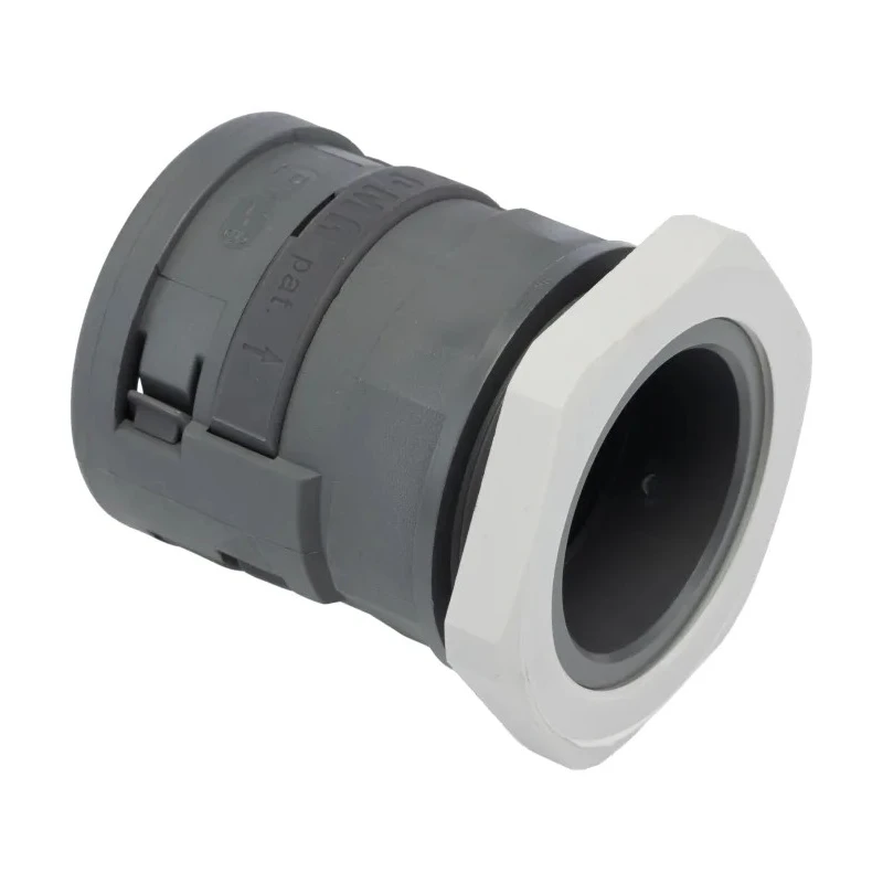 PMA Cable Conduit Fitting, 36 mm Nominal Size, PG36 Thread, Polyamide 6, Grey, IP66 Rated SVND-P366GT