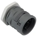 PMA Cable Conduit Fitting, 36 mm Nominal Size, PG36 Thread, Polyamide 6, Grey, IP66 Rated SVND-P366GT