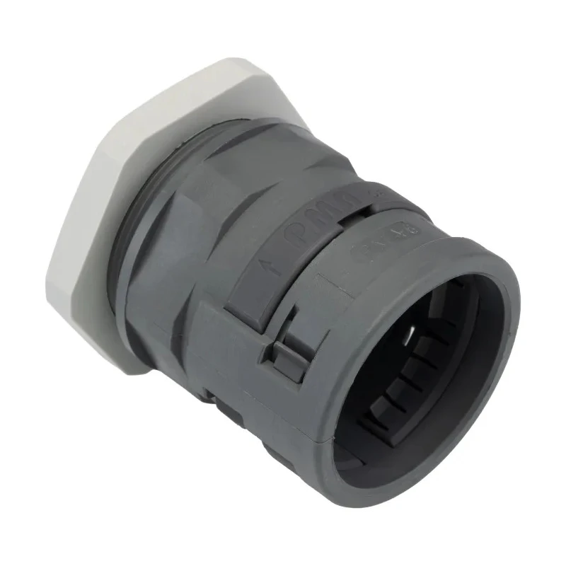 PMA Cable Conduit Fitting, 36 mm Nominal Size, PG36 Thread, Polyamide 6, Grey, IP66 Rated SVND-P366GT