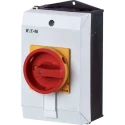 Eaton 3-Pole Surface Mount Isolator Switch IP65, 190A, 13 kW, Red Handle, P1-25 Series MPN 