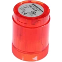 Werma 848 Series Red Steady Effect LED Beacon Unit 24V AC/DC IP54 
