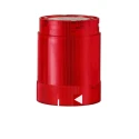 Werma 848 Series Red Steady Effect LED Beacon Unit 24V AC/DC IP54 
