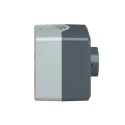 Schneider Electric Enclosed Push Button SPST Spring Return Polycarbonate Green IP69K IP67 IP66 XALD102