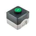 Schneider Electric Enclosed Push Button SPST Spring Return Polycarbonate Green IP69K IP67 IP66 XALD102