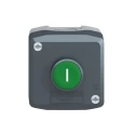 Schneider Electric Enclosed Push Button SPST Spring Return Polycarbonate Green IP69K IP67 IP66 XALD102