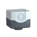 Schneider Electric Enclosed Push Button SPST Spring Return Polycarbonate Green IP69K IP67 IP66 XALD102