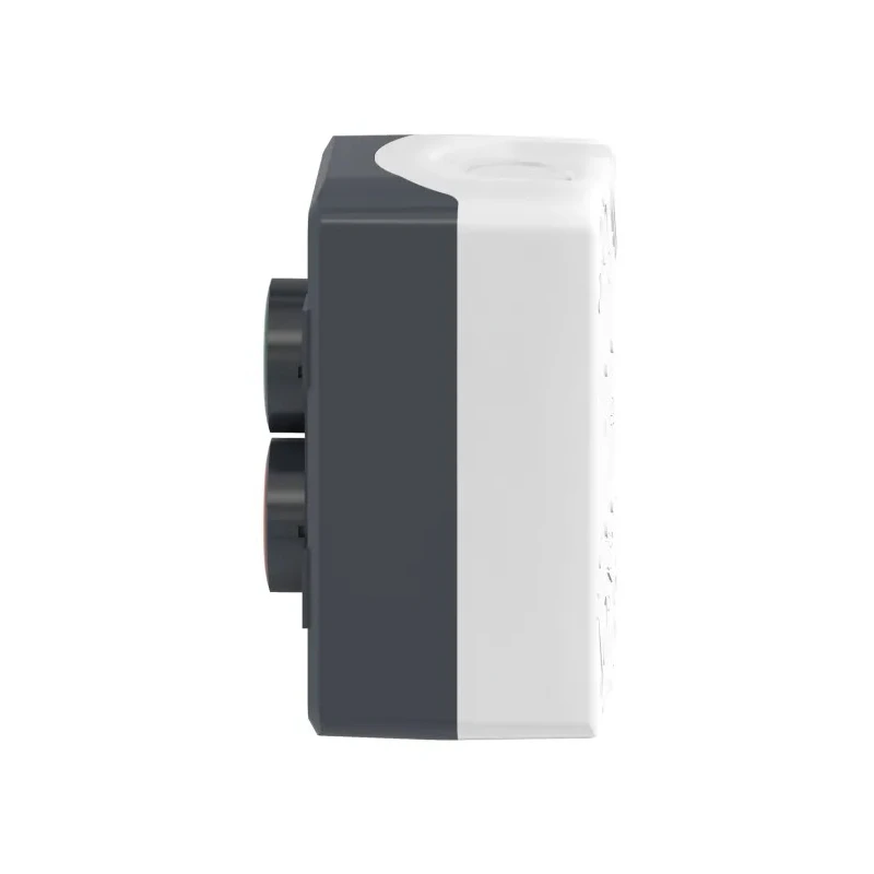 Schneider Electric Spring Return Enclosed Push Button Polycarbonate 2 Cutouts Green Red I/O IP69K 