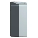 Schneider Electric Grey Polycarbonate XALD Control Station Enclosure 2 Hole 22 mm Diameter XALD02