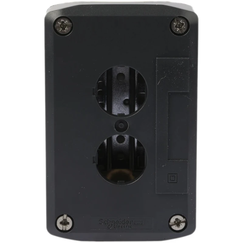 Schneider Electric Grey Polycarbonate XALD Control Station Enclosure 2 Hole 22 mm Diameter XALD02