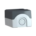 Schneider Electric Grey Polycarbonate XALD Control Station Enclosure 2 Hole 22 mm Diameter XALD02