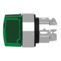 Schneider Electric Harmony Series 3 Position Illuminated Selector Switch Head, 22 mm Cutout, Green Handle, IP66 ZB4BK1333
