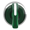 Schneider Electric Harmony Series 3 Position Illuminated Selector Switch Head, 22 mm Cutout, Green Handle, IP66 ZB4BK1333