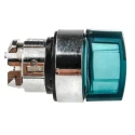 Schneider Electric Harmony Series 3 Position Illuminated Selector Switch Head, 22 mm Cutout, Green Handle, IP66 ZB4BK1333