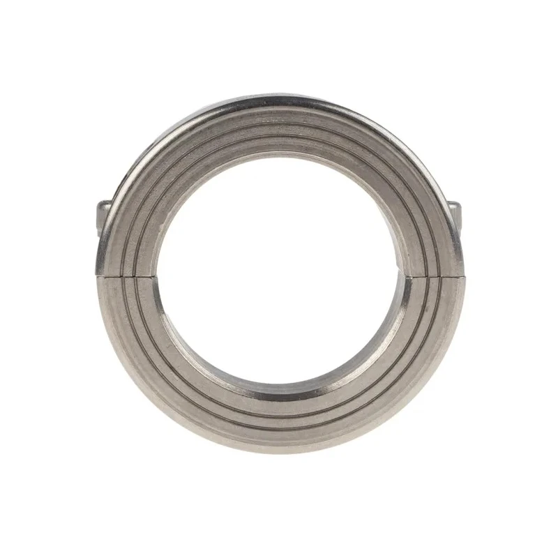 Ruland Stainless Steel Two Piece Double Wide Shaft Collar, Clamp Screw, 40 mm Bore Diameter, 60 mm OD, 15 mm Width MSP-40-SS