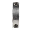 Ruland Stainless Steel Two Piece Double Wide Shaft Collar, Clamp Screw, 40 mm Bore Diameter, 60 mm OD, 15 mm Width MSP-40-SS