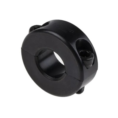 Ruland Two Piece Shaft Collar, Clamp Screw Fastening, 15mm Bore, 34mm OD, 13mm Width, Carbon Steel MSP-15-F