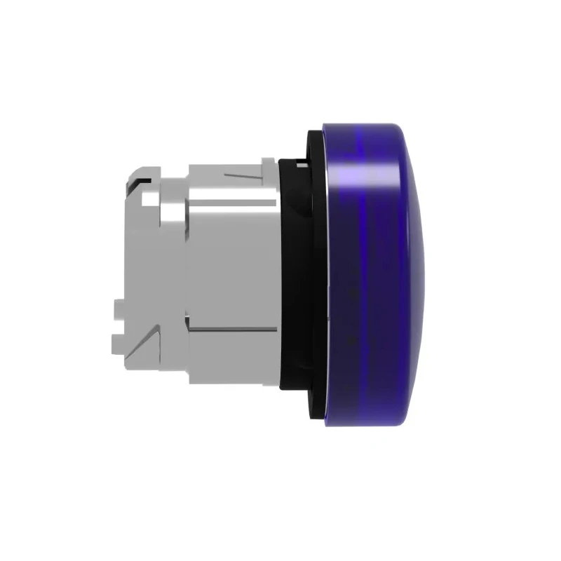 Schneider Electric Blue Pilot Light Head 22 mm Cutout Panel Mount Harmony Series ZB4BV063