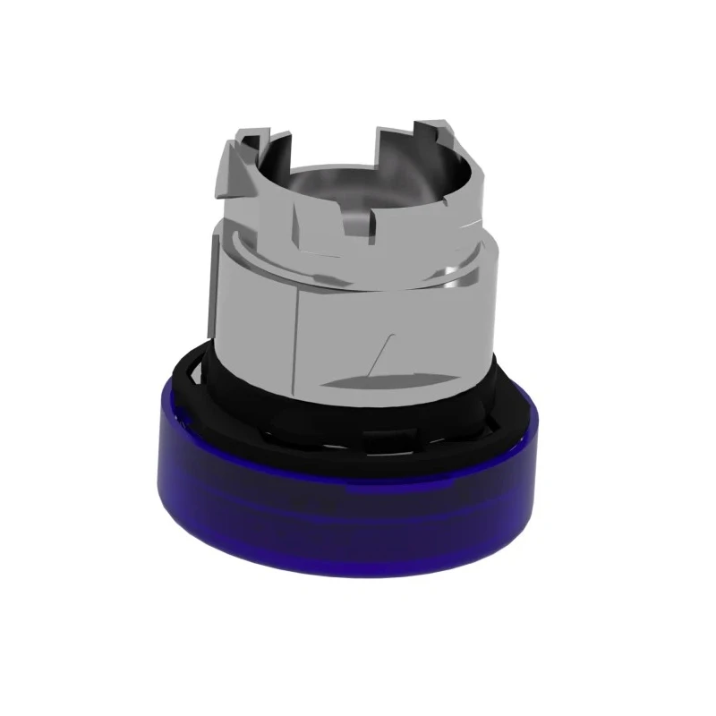 Schneider Electric Blue Pilot Light Head 22 mm Cutout Panel Mount Harmony Series ZB4BV063