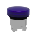 Schneider Electric Blue Pilot Light Head 22 mm Cutout Panel Mount Harmony Series ZB4BV063