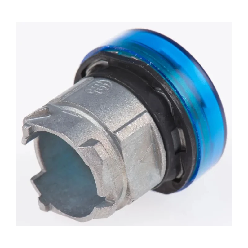 Schneider Electric Blue Pilot Light Head 22 mm Cutout Panel Mount Harmony Series ZB4BV063