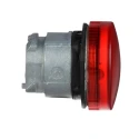 Schneider Electric Red Pilot Light Head, 22 mm Cutout, Harmony Series ZB4BV04