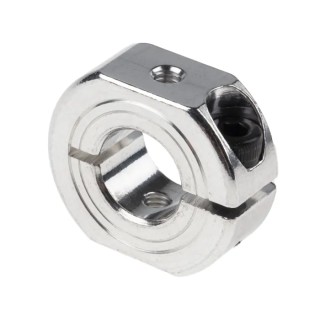Ruland Shaft Collar One Piece Clamp Screw Aluminium 12mm Bore, 28mm OD, 11mm Width OF-MCL-12-A