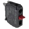 Schneider Electric Harmony Series Contact Block 600V 10A 1 NC Screw Terminal Rear Mounting ZENL1121