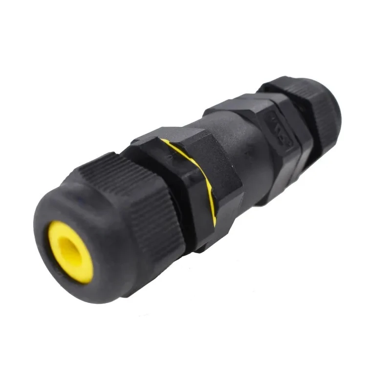 Amphenol Industrial Circular Connector 2 Contacts Cable Socket Female IP68 Standard SC-L-PG12-02-YW