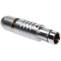 CAMDENBOSS Industrial Circular Connector, 7 Contacts, Cable Mount, Plug Male, IP68, Brass Housing, Gold Plated CCA1P1/A07