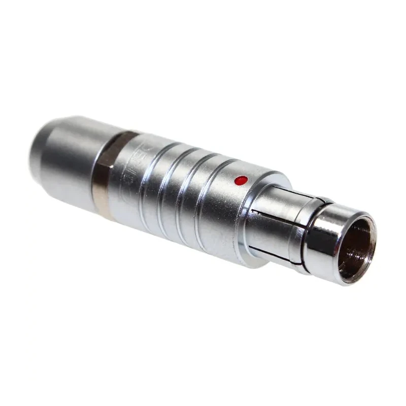 CAMDENBOSS Industrial Circular Connector, 7 Contacts, Cable Mount, Plug Male, IP68, Brass Housing, Gold Plated CCA1P1/A07