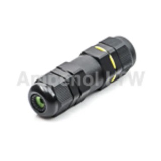 Amphenol Industrial Circular Connector, 3 Contacts, Cable Mount, Socket Female, IP68, 450V, 20A, Polymer SC-L-PG12-03-RD