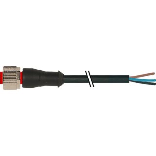 RS PRO Female 5 Way Straight to Unterminated Sensor Actuator Cable, 2 m, 125 V AC, IP65 IP66K IP67 174-7850