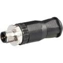 RS PRO Industrial Circular Connector M12 Plug Male, 5 Contacts, 4A, IP67, Polyamide Housing 174-7864
