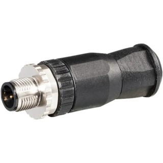 RS PRO Industrial Circular Connector M12 Plug Male, 5 Contacts, 4A, IP67, Polyamide Housing 174-7864