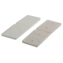 Pinet Steel Polypropylene Flex Hinge with Removable Pin 25.4 mm x 76.2 mm x 3.2 mm 54-A-3000