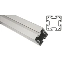 FlexLink Silver Aluminium Strut Profile 64 x 64 mm 11 mm Groove 1 m Length Series XC XCBL 1X64
