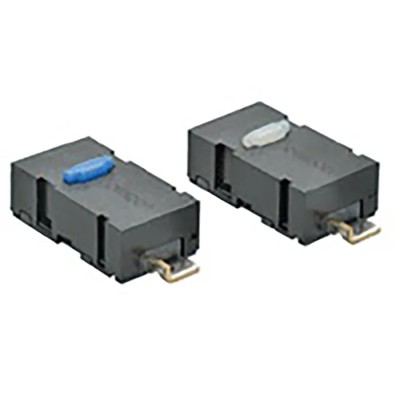 Omron Subminiature Micro Switch Button Actuator Surface Mount Terminal 1mA Contact Current SPST IP40 D2LS-11