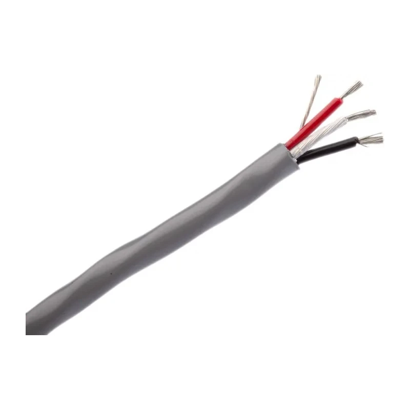 Belden 3-Core Multi-Core Industrial Cable 0.82mm² 18 AWG Screened Silver Polyethylene Sheath 152m 300V 8770.00U152