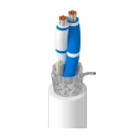 Belden 9841 Series Data Cable 1 Pair 0.2 mm² 152 m Silver Sheath Polyvinyl Chloride 9841.01152