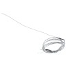 RS PRO Type K Thermocouple Probe 1.5 mm Diameter 500 mm Length Stainless Steel 316L Cable Terminal 500 mm Length 334-2666