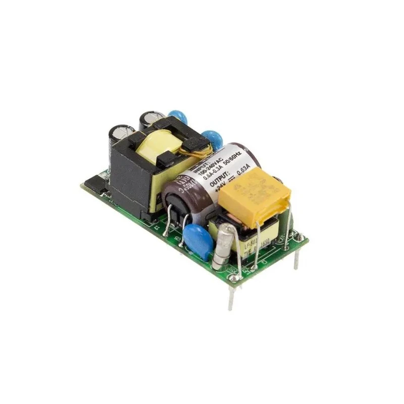 MEAN WELL Switching Power Supply 15.1W, 24V DC, 264V AC Input MFM-15-24